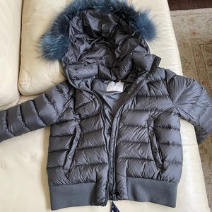 Moncler girls puffer coat